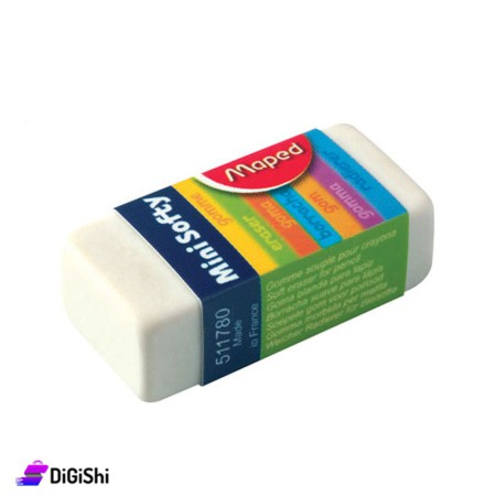 Maped Mini Softy Eraser - White