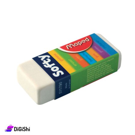 Maped Softy Eraser - White