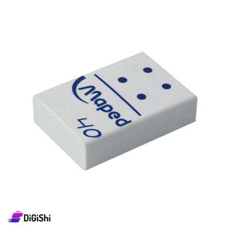 Maped Domino 40 Eraser - White