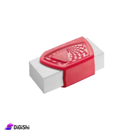 Maped Precision Eraser with Plastic Case - Red