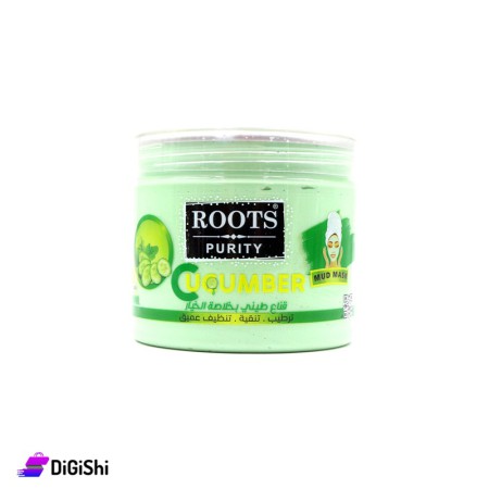 قناع طيني للوجه بخلاصة الخيار ROOTS PURITY