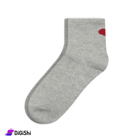 ZOX Plus Pair Of Cotton Women's Medium Socks - Gray
