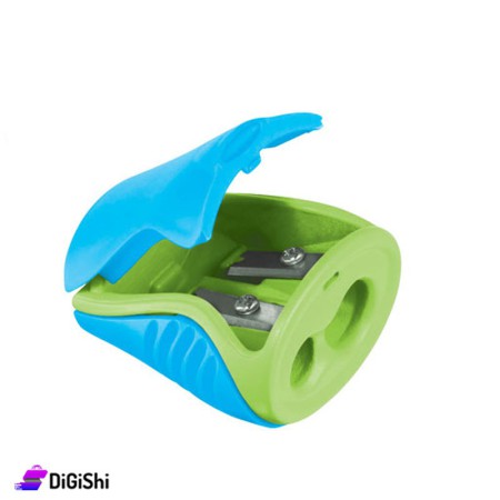 Maped  Boogy Plasitc Sharpener with 2 Holes - Blue