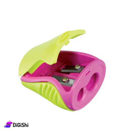 Maped  Boogy Plasitc Sharpener with 2 Holes - Green