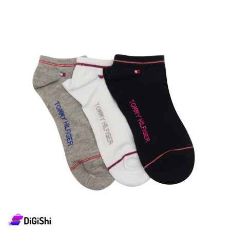 Al Samah Set Of Shin Girl's Socks - 3 Pairs