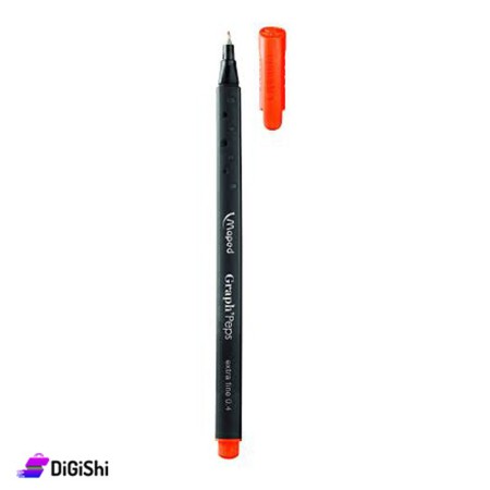 Maped Graph Peps Fine Highlighter Pen - Orange