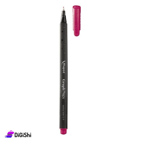 Maped Graph Peps Fine Highlighter Pen - Deep Pink