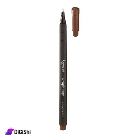 Maped Graph Peps Fine Highlighter Pen - Brown