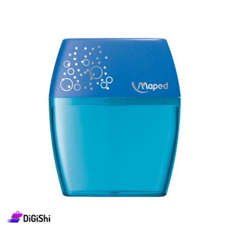 Maped Manual Pencil  Longed Sharpener with 2 Holes - Blue