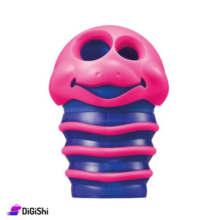 Maped Manual Pencil  Space Shaped Sharpener with 2 Holes - Pink