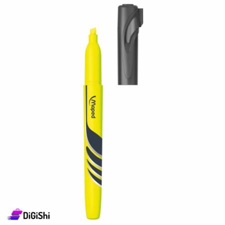 Maped Fluo Peps Fluorescent Highlighter - Yellow
