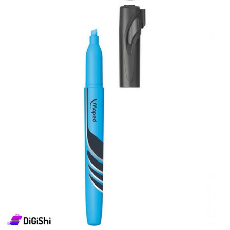 Maped Fluo Peps Fluorescent Highlighter - Blue