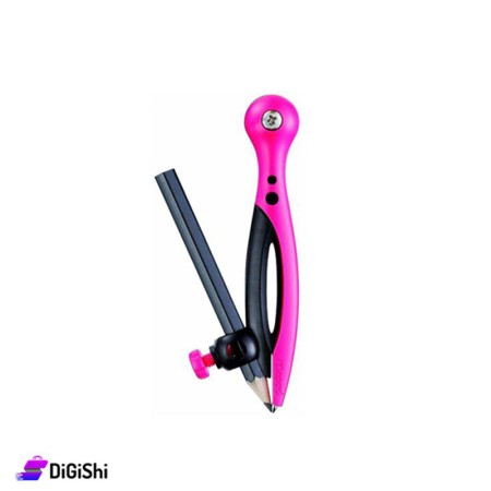 Maped Compass with Pencil - Pink