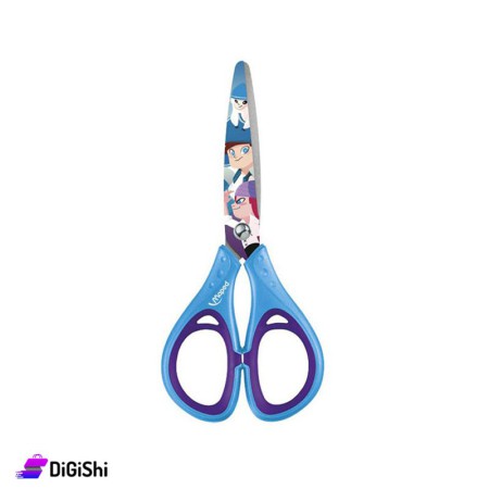 Maped Tatoo Metal 13 Cm Scissors - Blue