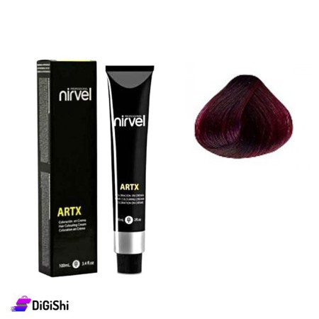 NIRVEL ArtX Hair Coloring Cream - Burgundy Dark Blonde 6-56