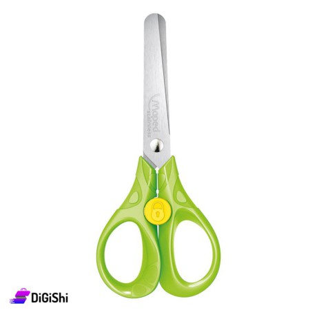 Maped Security  Metal 13 Cm Scissors - Green