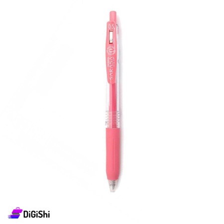 Zebra Pink Fountain Pen - Sarasa Clip