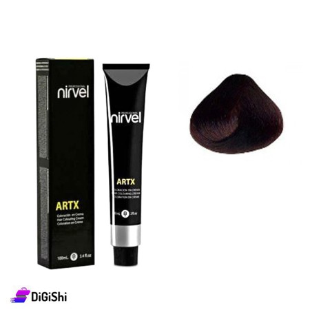 صبغة NIRVEL ArtX - كستنائي ماهوجاني محمر متوسط 55-4