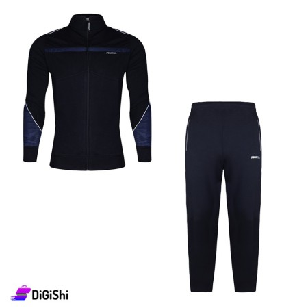 STARTER Men's Cotton & Polyester Pajamas - Dark Blue