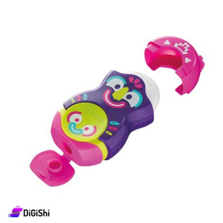 Maped Face Shaped 2in1 Sharpener & Eraser - Purple