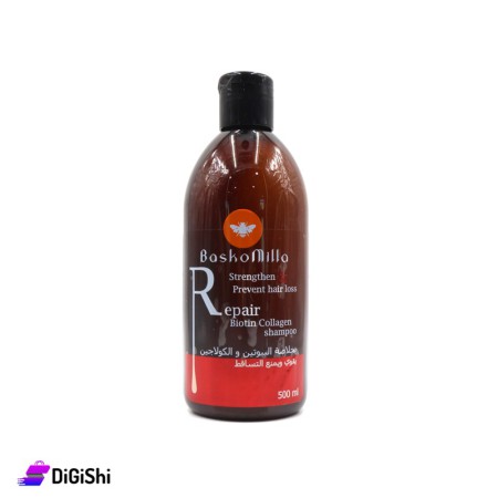 BaskoMilla Repair Biotin Collagen Hair Shampoo