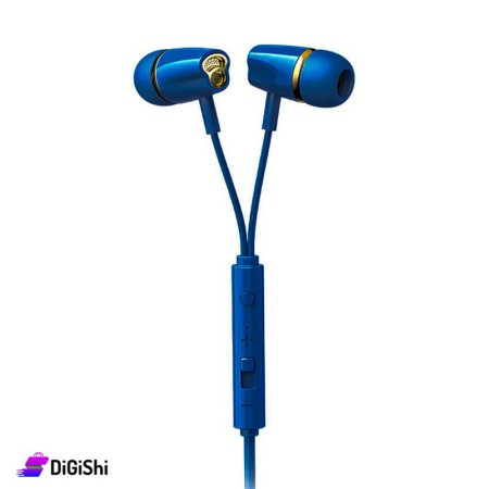 JOYROOM JR-EL 114 Earphones - Dark Blue