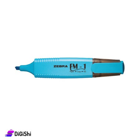 Zebra FM-1 Blue Highlighter Pen