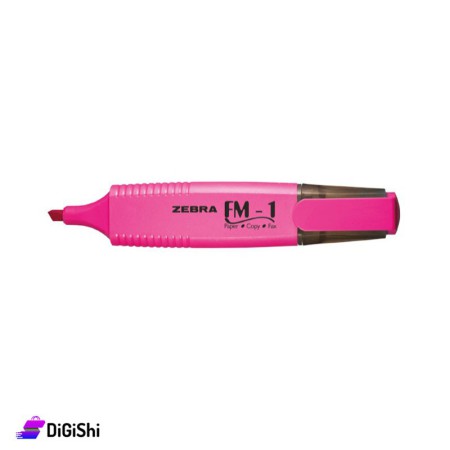 Zebra FM-1 Pink Highlighter Pen