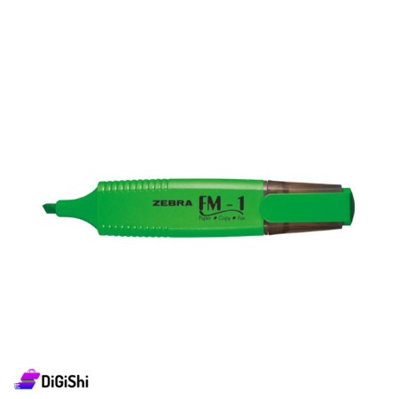 Zebra FM-1 Green Highlighter Pen