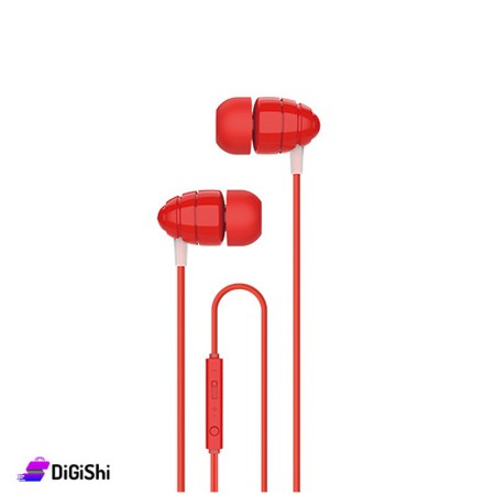 JOYROOM JR-EL 112 Earphones - Red