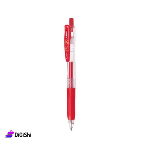 Zebra Sarasa Clip 0.7 Red Gel Pen