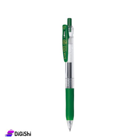 Zebra Sarasa Clip 0.7 Green Gel Pen