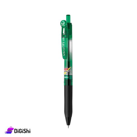 Zebra Sarasa Dry 0.5 Green Gel Pen