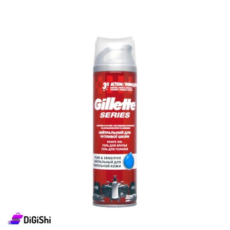 Gillette Series Scented Shave Gel To Moisturize Skin