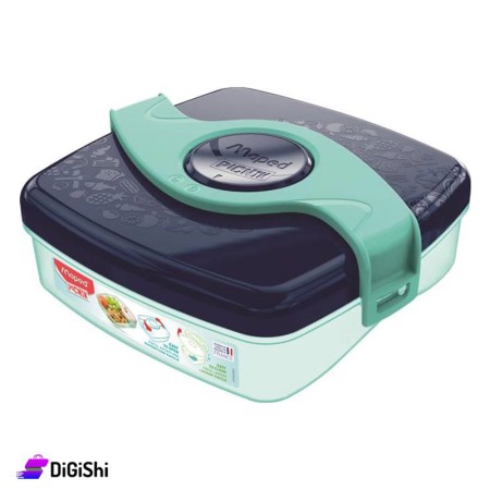Maped Plastic Lunch Box - Dark Blue