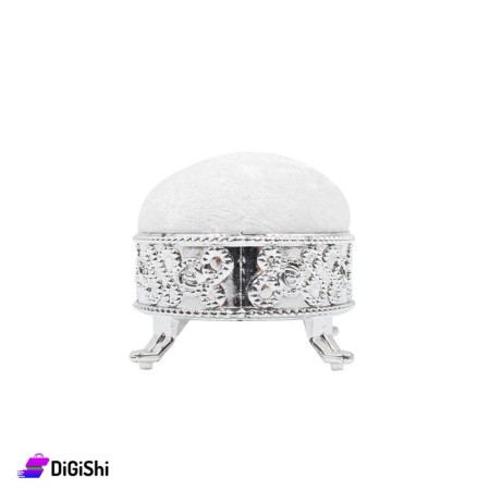 Velvet Pins Base - White