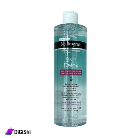 ماء الميسيلار 400 مل Neutrogena Skin Detox Triple Micellar Water
