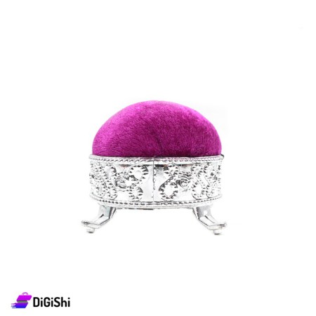 قاعدة دبابيس مخمل - بنفسجي
