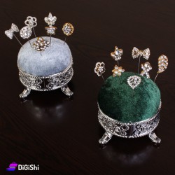 دبوس شكل نجمة مع ستراس