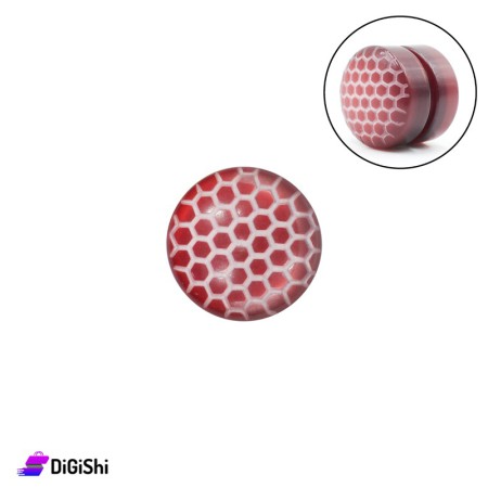 Magnetic Hijab Pins - Maroon