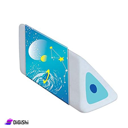 Maped Pyramid Space Eraser - Blue