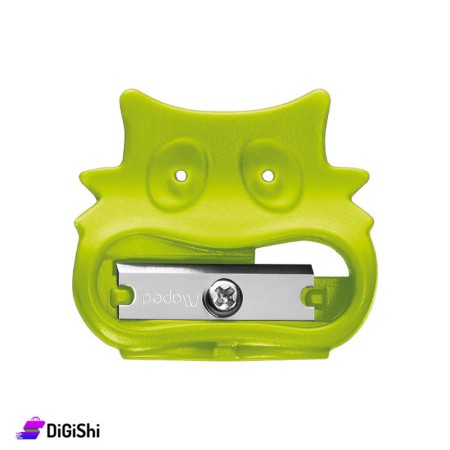 Maped Vivo Monster Manual Pencil Plasitc Sharpener - Green