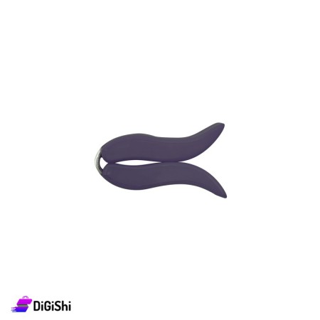 ملقط حجاب - بنفسجي