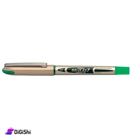 Zebra Ax7 Be Alpha 0.7 Green Ink Pen