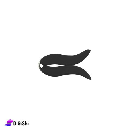 ملقط حجاب - أسود