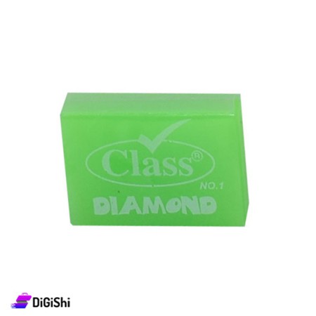 Class Transparent Gem Eraser -  Light Green
