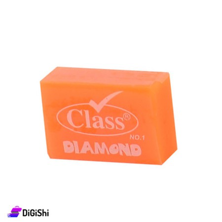 Class Transparent Gem Eraser -  Light Orange