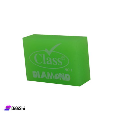 Class Transparent Gem Eraser - Green