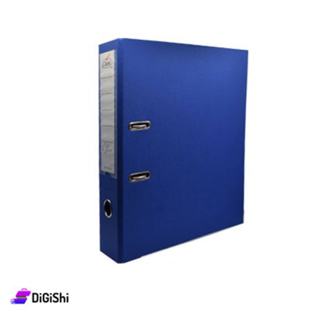 Class Clip File Folder 8 Cm - Blue