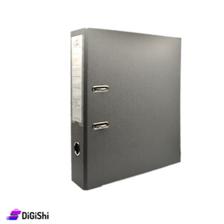 Class Clip File Folder 8 Cm - Grey